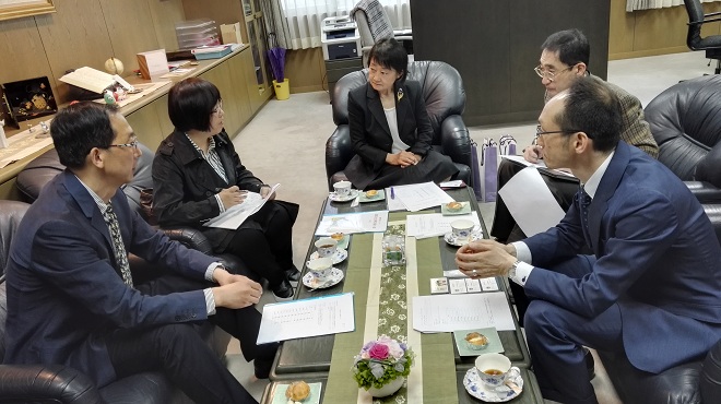 suncitygroup太阳新城代表团赴日本高校交流访问
