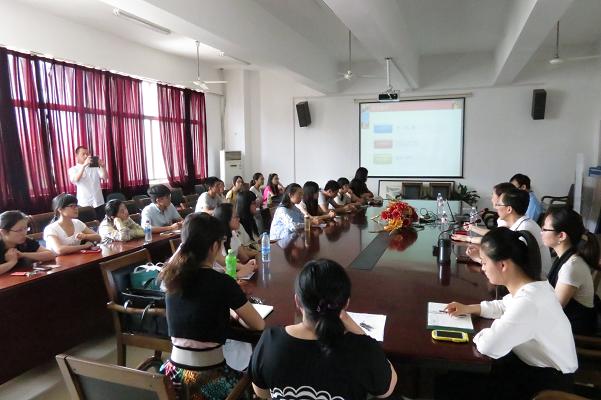 suncitygroup太阳新城举办北京外国语大学2014年暑期夏令营宣讲会